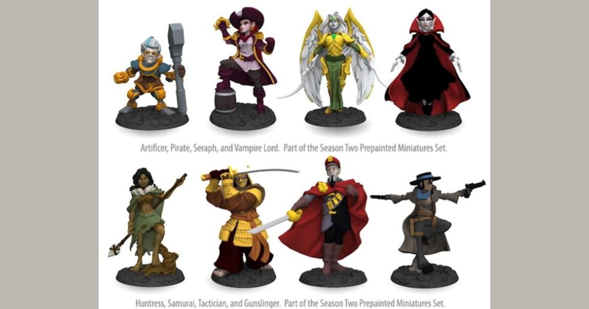 Dice Throne Adventures Season Two Miniatures Board Game Accessory