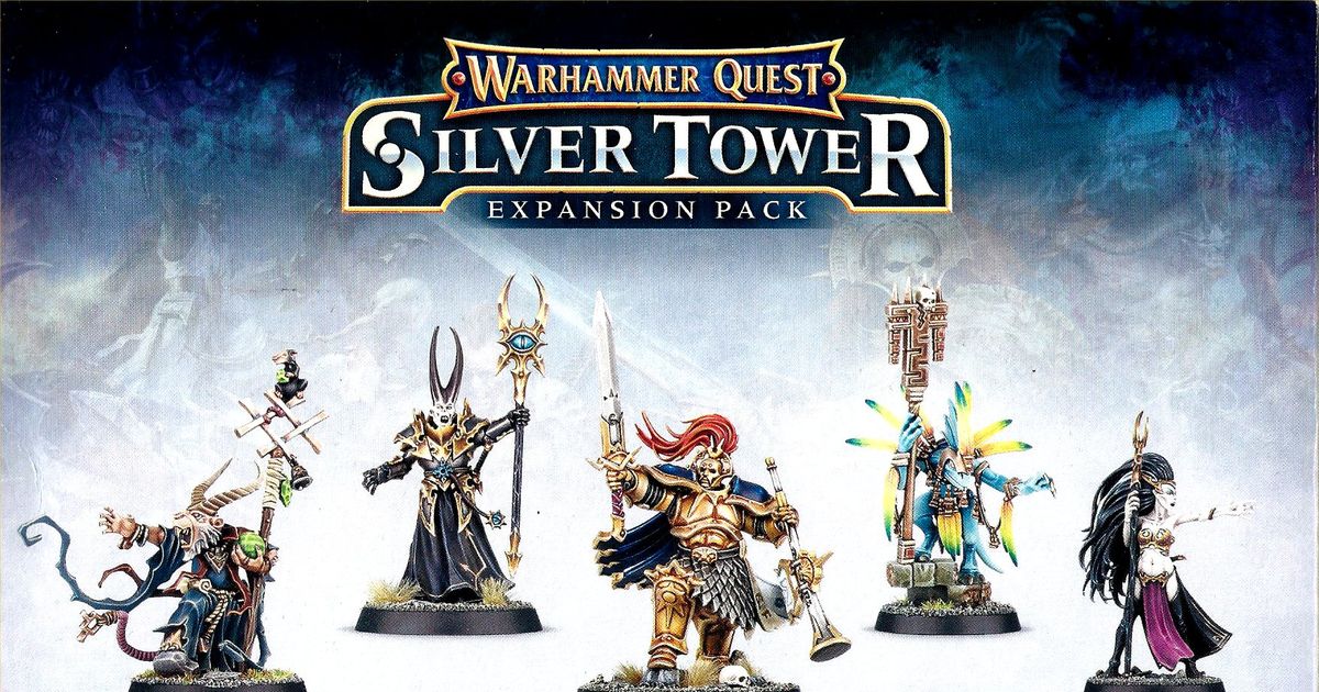 Warhammer Quest: Silver Tower – Arcane Heroes | Board Game 