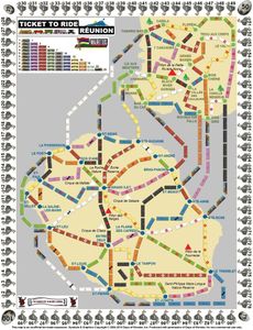 Réunion & Mauritius (fan expansion for Ticket to Ride)