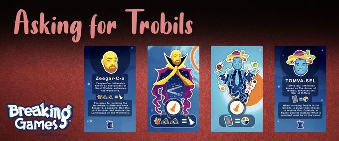 Asking for Trobils: Dice Tower 2020 Promo Cards