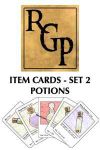 RPG Item: Item Cards Set 2: Potions