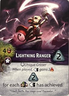 Everdell Silverfrost: Lightning Ranger Promo Card