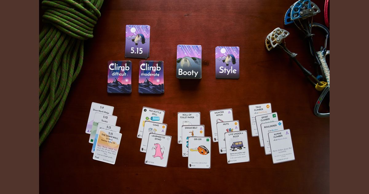 5.15 A Rock Climbing Card Game Board Game BoardGameGeek