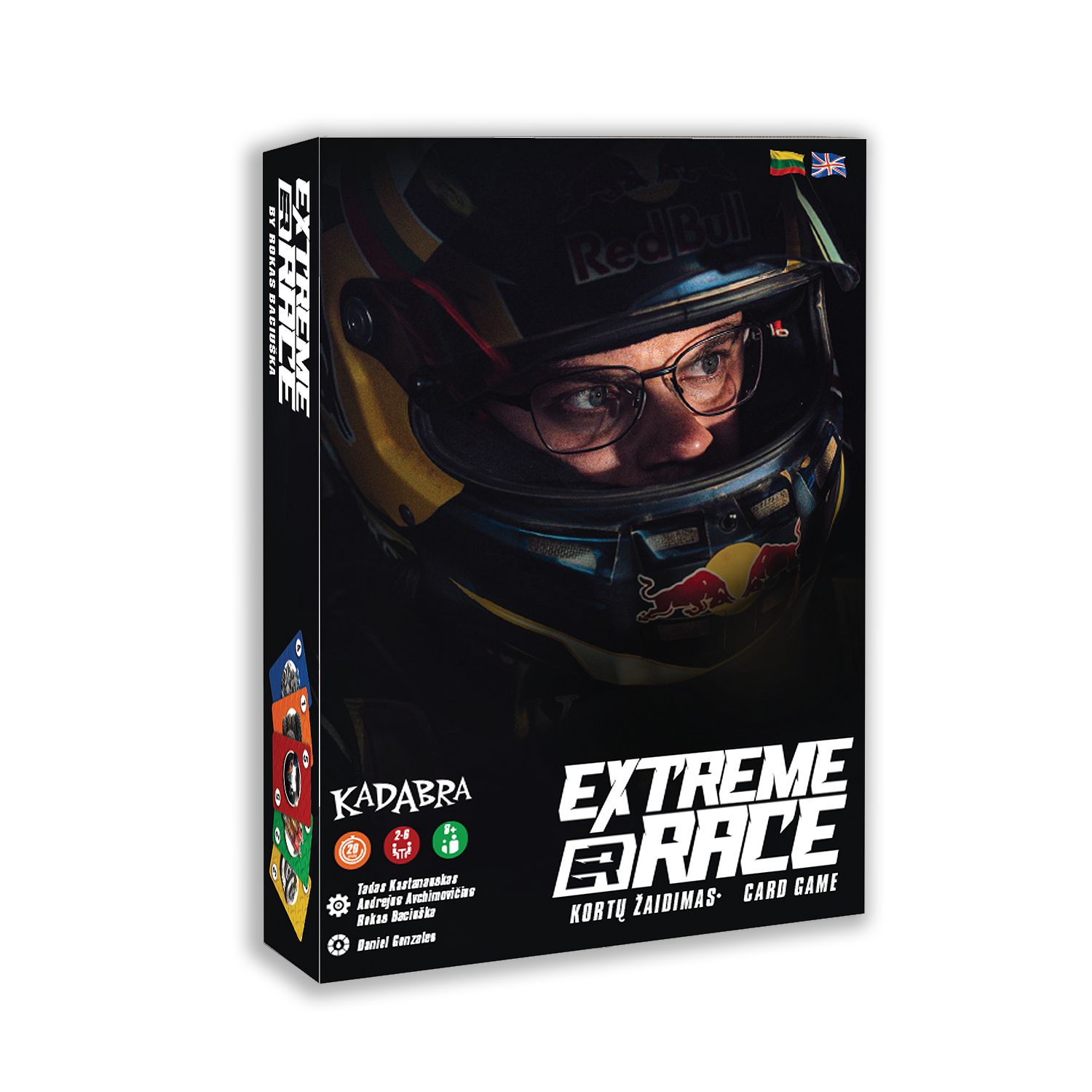 Cover art for Extreme Race: Card Game