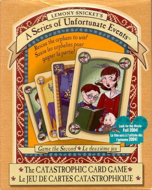 Lemony Snicket's A Series of Unfortunate Events: The Catastrophic Card Game  | Board Game | BoardGameGeek
