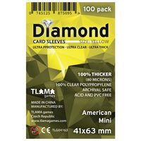 Diamond Yellow: American Mini - Premium (41x63mm)