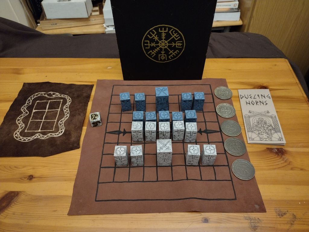 Illustration 6 de DUELING HORNS: A Viking Board Game