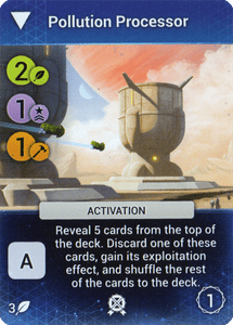 Master of Orion: The Board Game – Pollution Processor Promo Card
