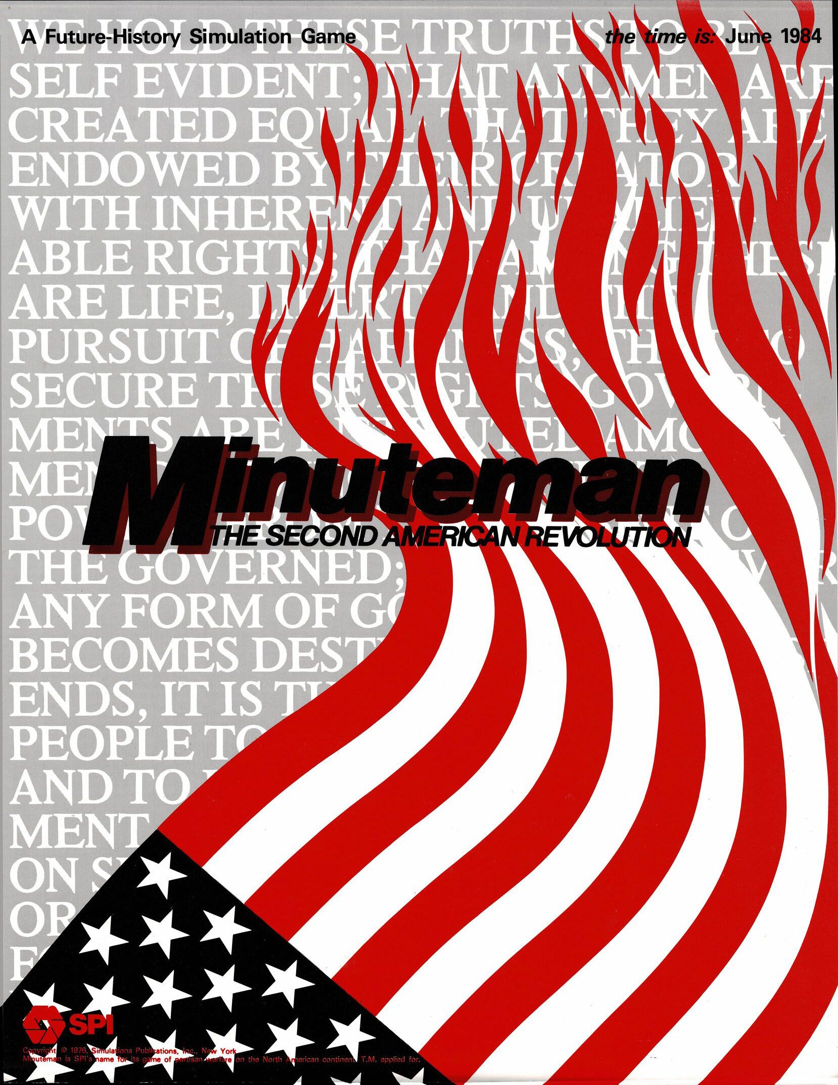 Minuteman: The Second American Revolution box art