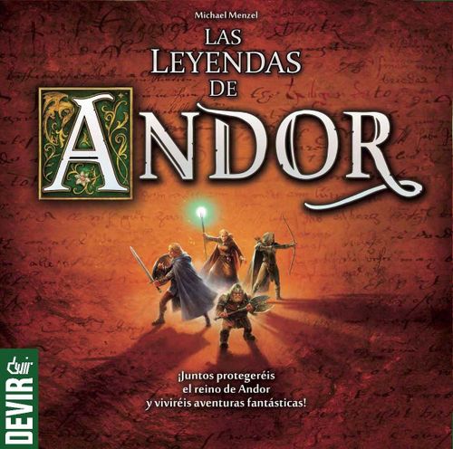 Caja del juego Las Leyendas de Andor