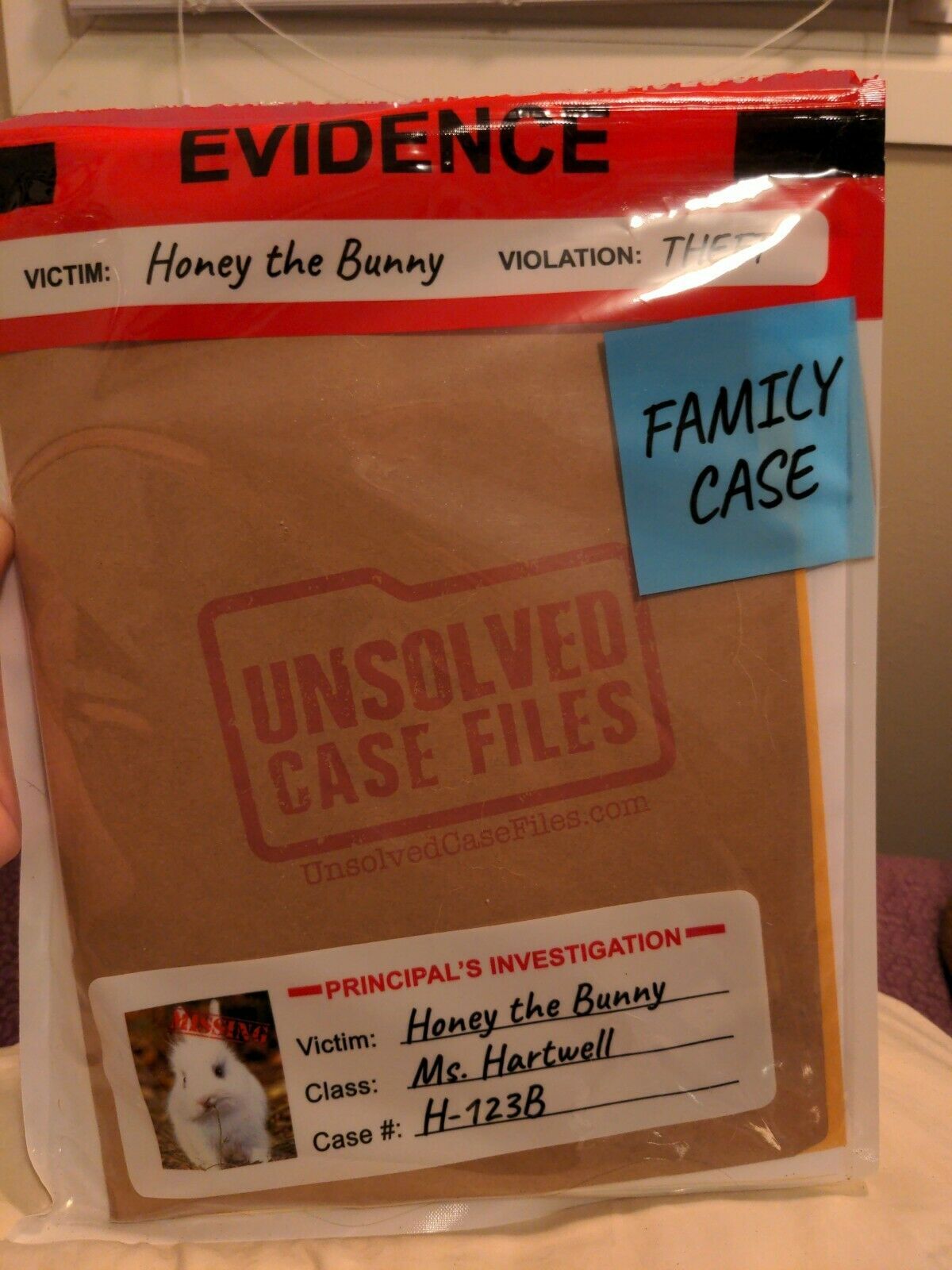 Unsolved Case Files: Family Case – Honey The Bunny