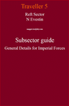 RPG Item: Reft Sector N Evestin Subsector Guide General Details for Imperial Forces