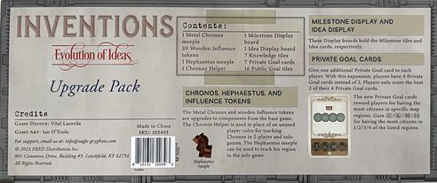 Miniatura Ver juego de Inventions: Evolution of Ideas – Upgrade Pack
