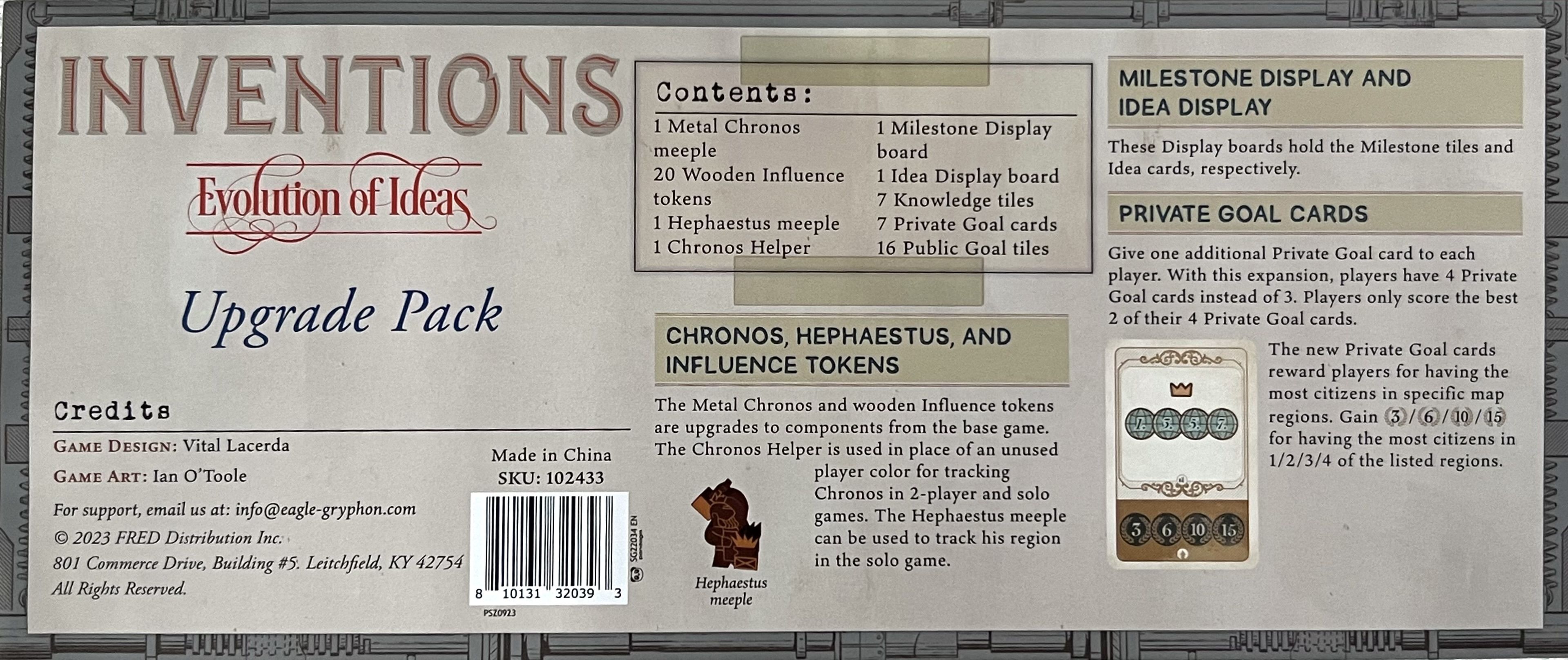 Inventions: Evolution of Ideas – Upgrade Pack