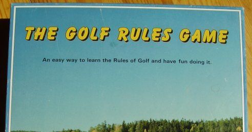 The Golf Rules Game | Board Game | BoardGameGeek