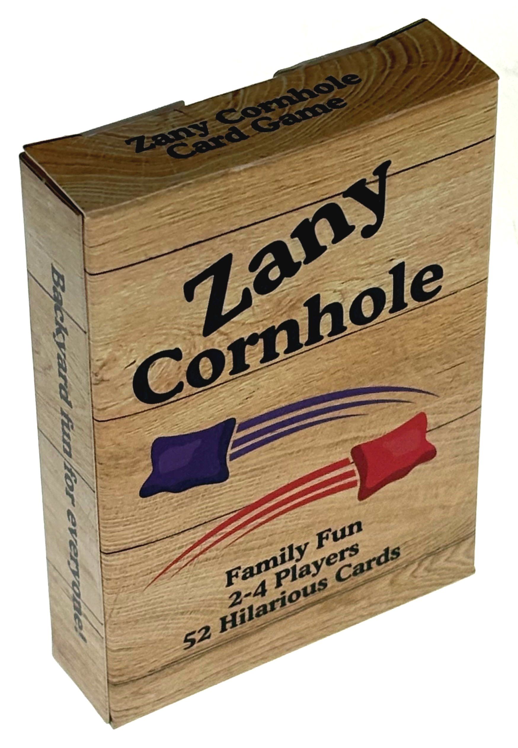 Cover art for Zany Cornhole: A Card Game