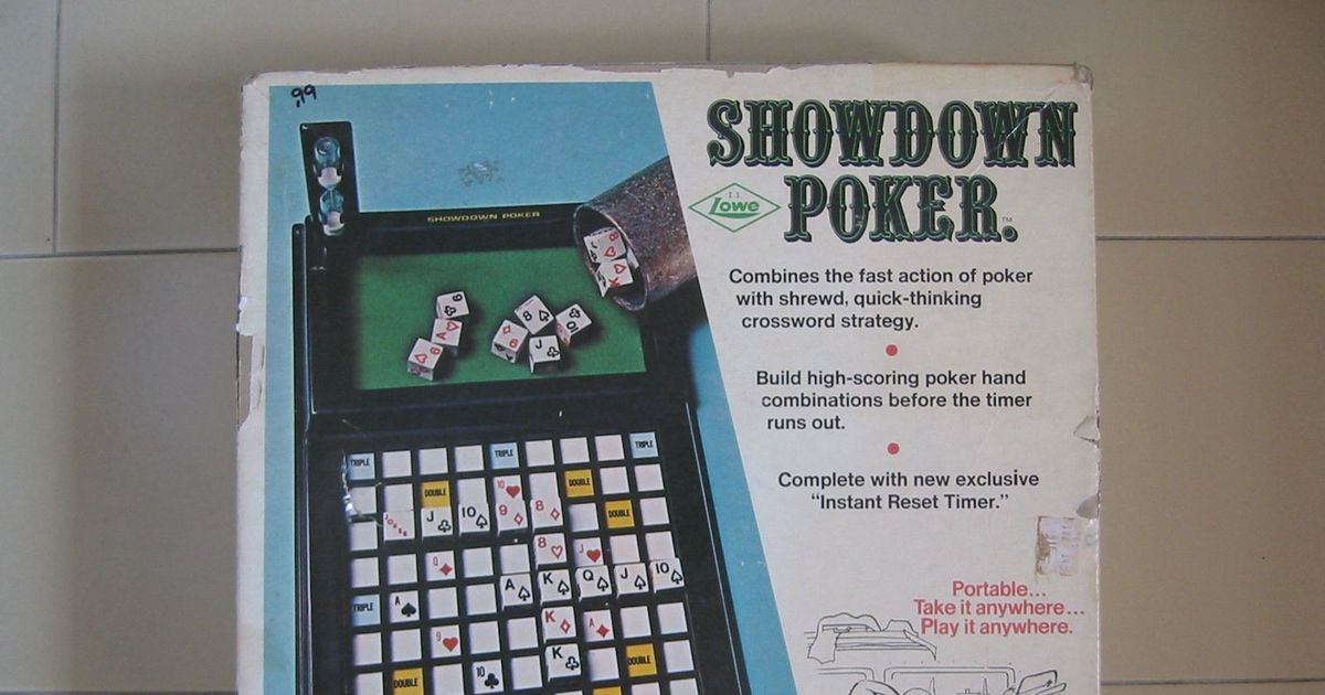 Showdown Poker, Board Game