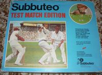Subbuteo Cricket