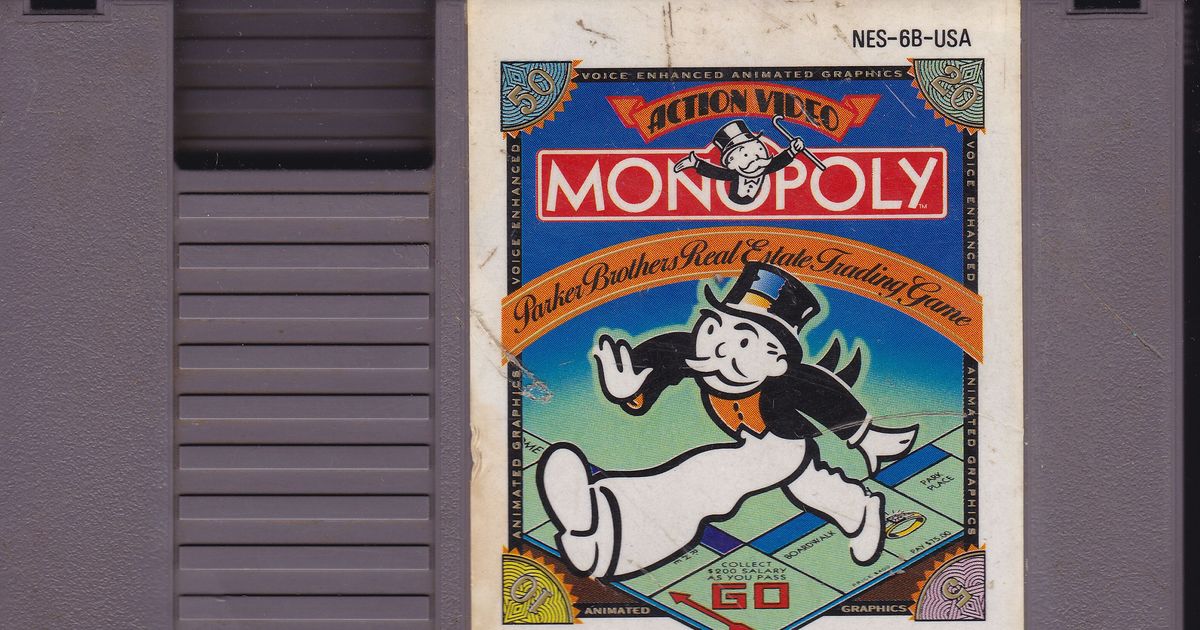 Monopoly 1991 Console Video Game Boardgamegeek