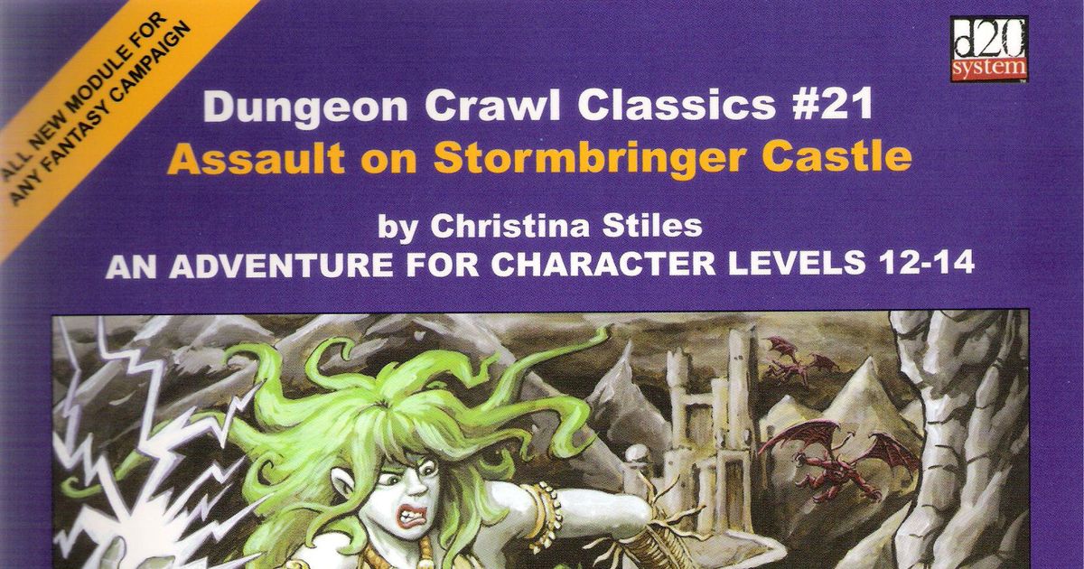 DCC #021: Assault on Stormbringer Castle | RPG Item | RPGGeek