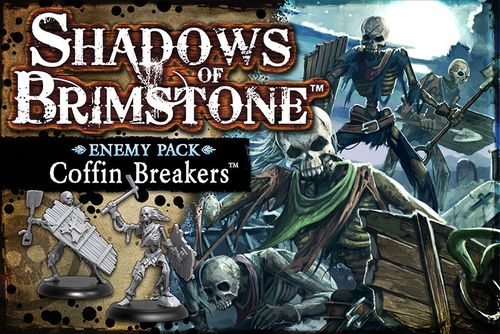 Board Game: Shadows of Brimstone: Coffin Breakers Enemy Pack