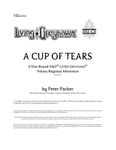 RPG Item: VEL2-02: A Cup of Tears