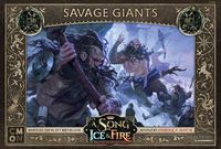 Canción de hielo y fuego el juego de miniaturas: Gigantes Crueles
