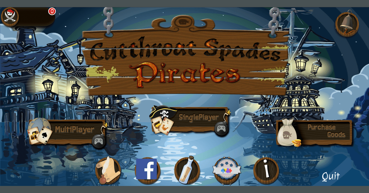 Spades Cutthroat Pirates Video Game VideoGameGeek
