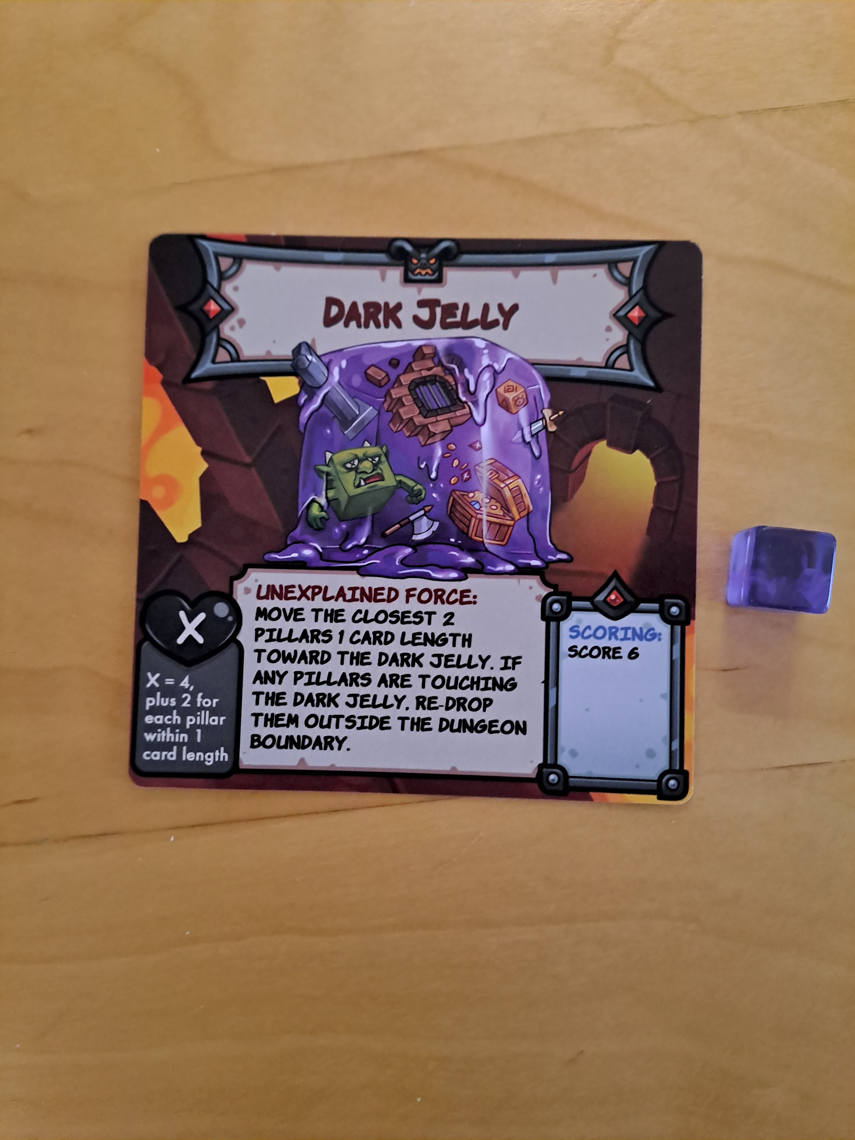 Dungeon Drop: Dark Jelly Promo Card cover