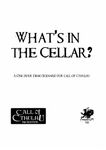 RPG Item: What's in the Cellar?
