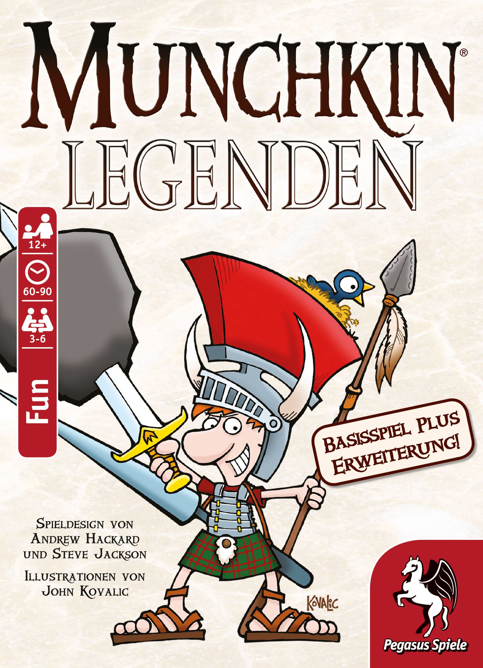 Munchkin Legenden 1+2 cover art