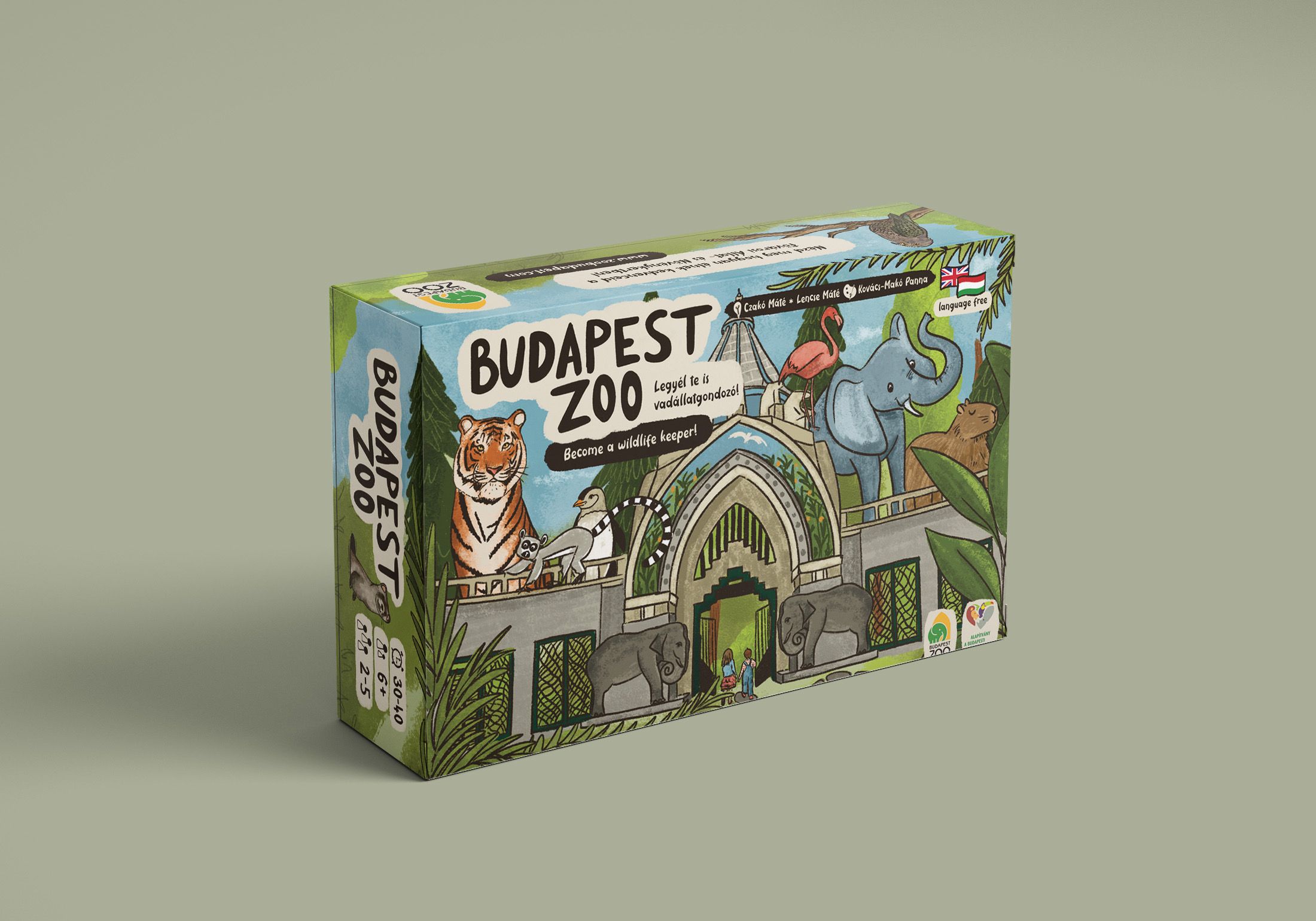 Cover art for Budapest Zoo