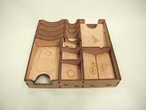 7 Wonders Duel: Tower Rex Organizer
