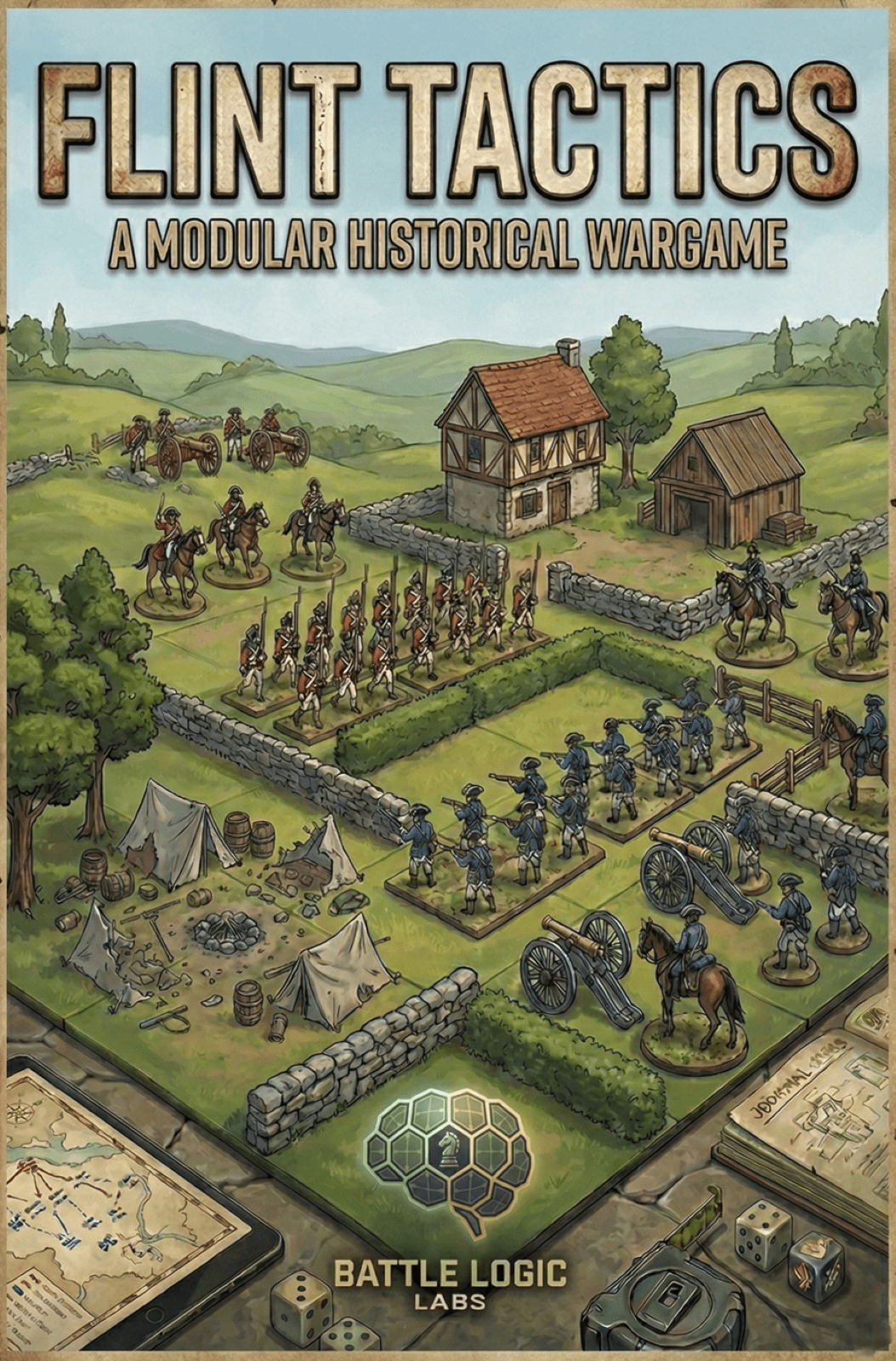 Cover art for Flint Tactics: A Modular Historical Wargame
