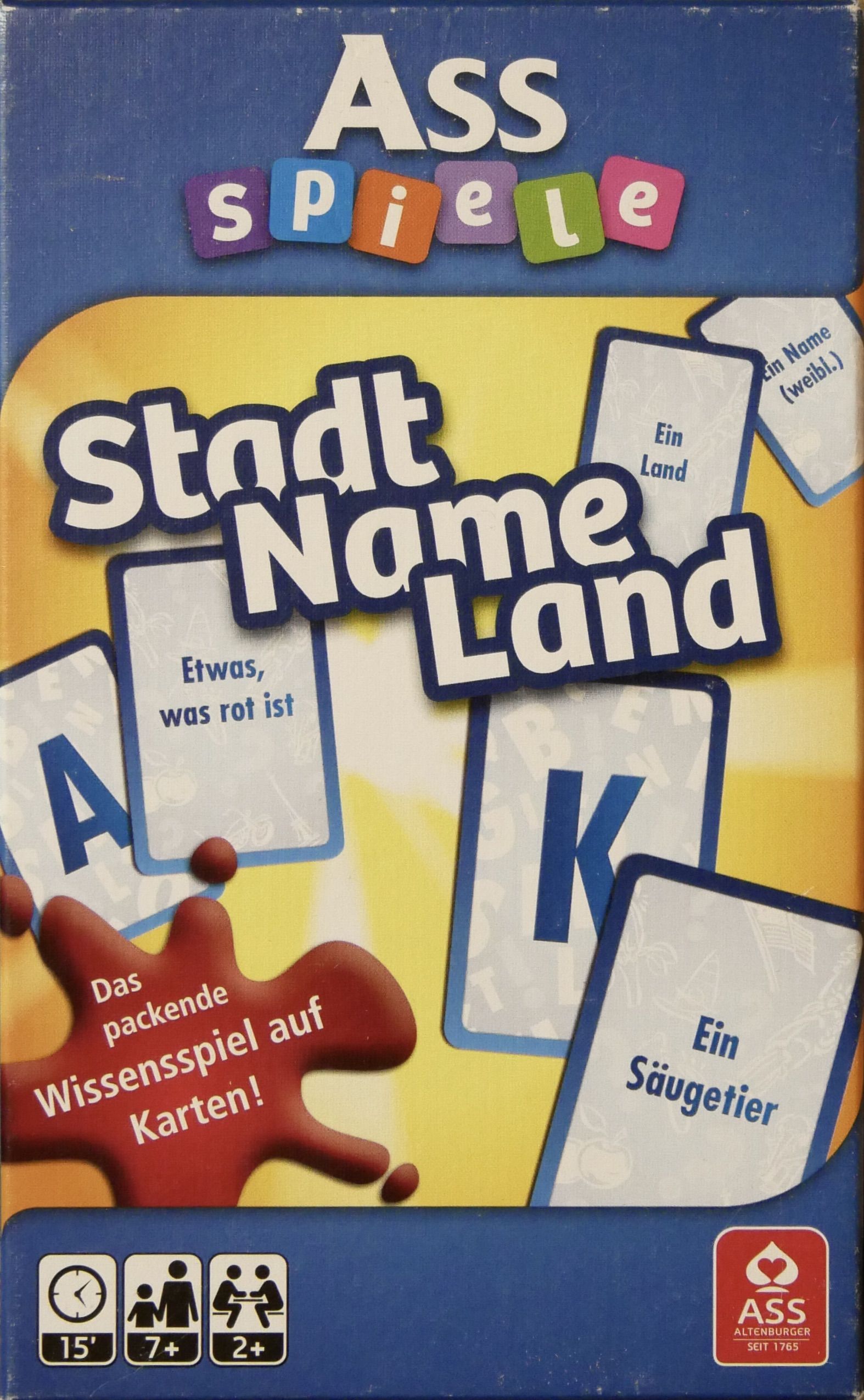 Stadt Name Land