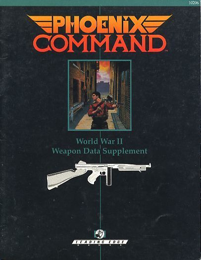 Phoenix Command: World War II Weapon Data Supplement