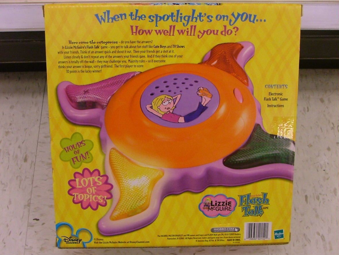 Lizzie McGuire Flash Talk Game