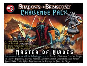 Shadows of Brimstone: Challenge Pack #3 – Master of Blades