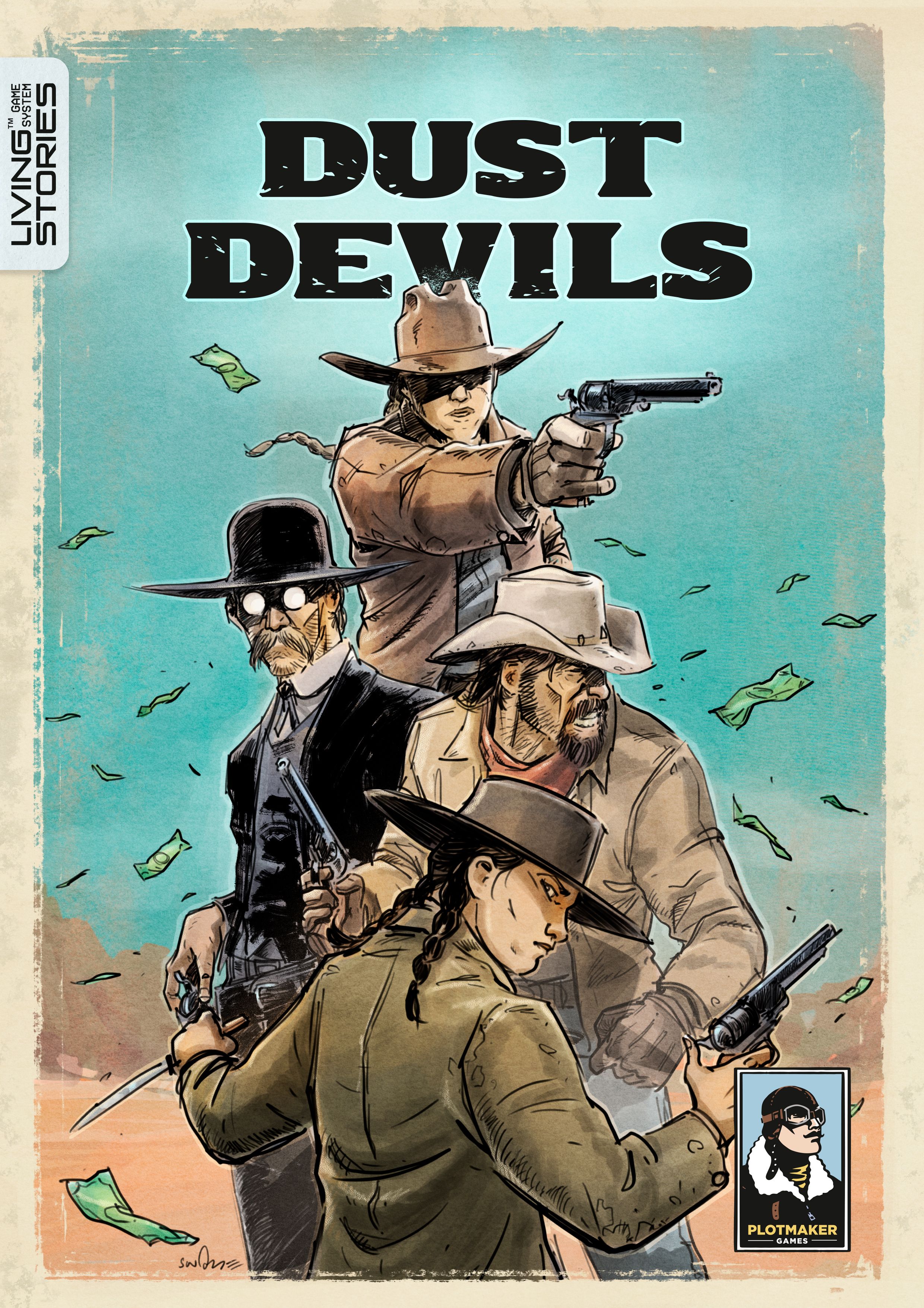 Cover art for Living Stories: Dust Devils