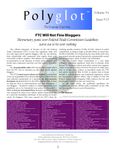 Issue: Polyglot (Volume 4, Issue 13 - Nov 2009)
