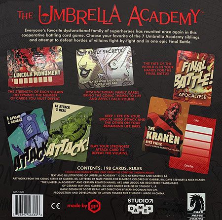 Illustration 5 de The Umbrella Academy Game