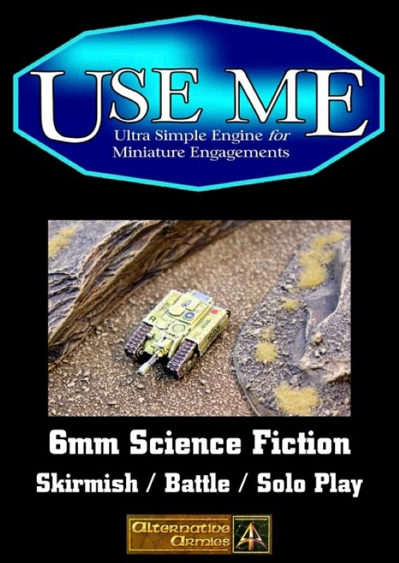 Cover art for USEME: 6mm Science Fiction
