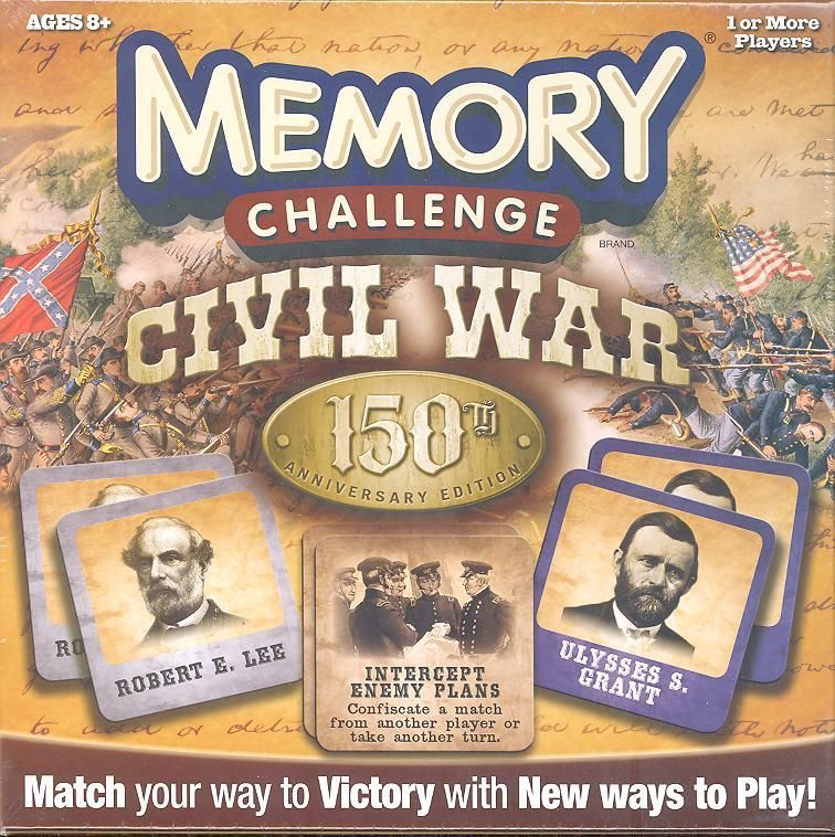 Memory Challenge: Civil War 150th Anniversary Edition box art