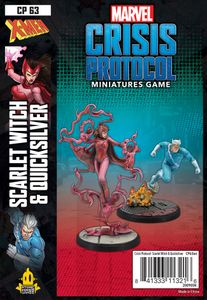  Marvel Crisis Protocol: Scarlet with and Quicksilver Character  Pack : Everything Else