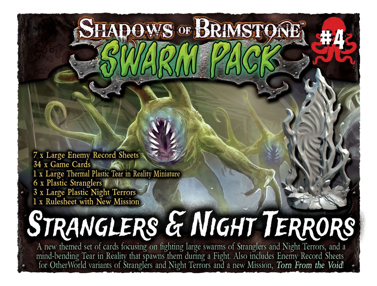 Shadows of Brimstone: Swarm Pack #4 – Stranglers and Night Terrors