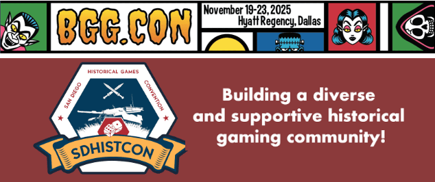 BGGcon & SDHistCon 2025