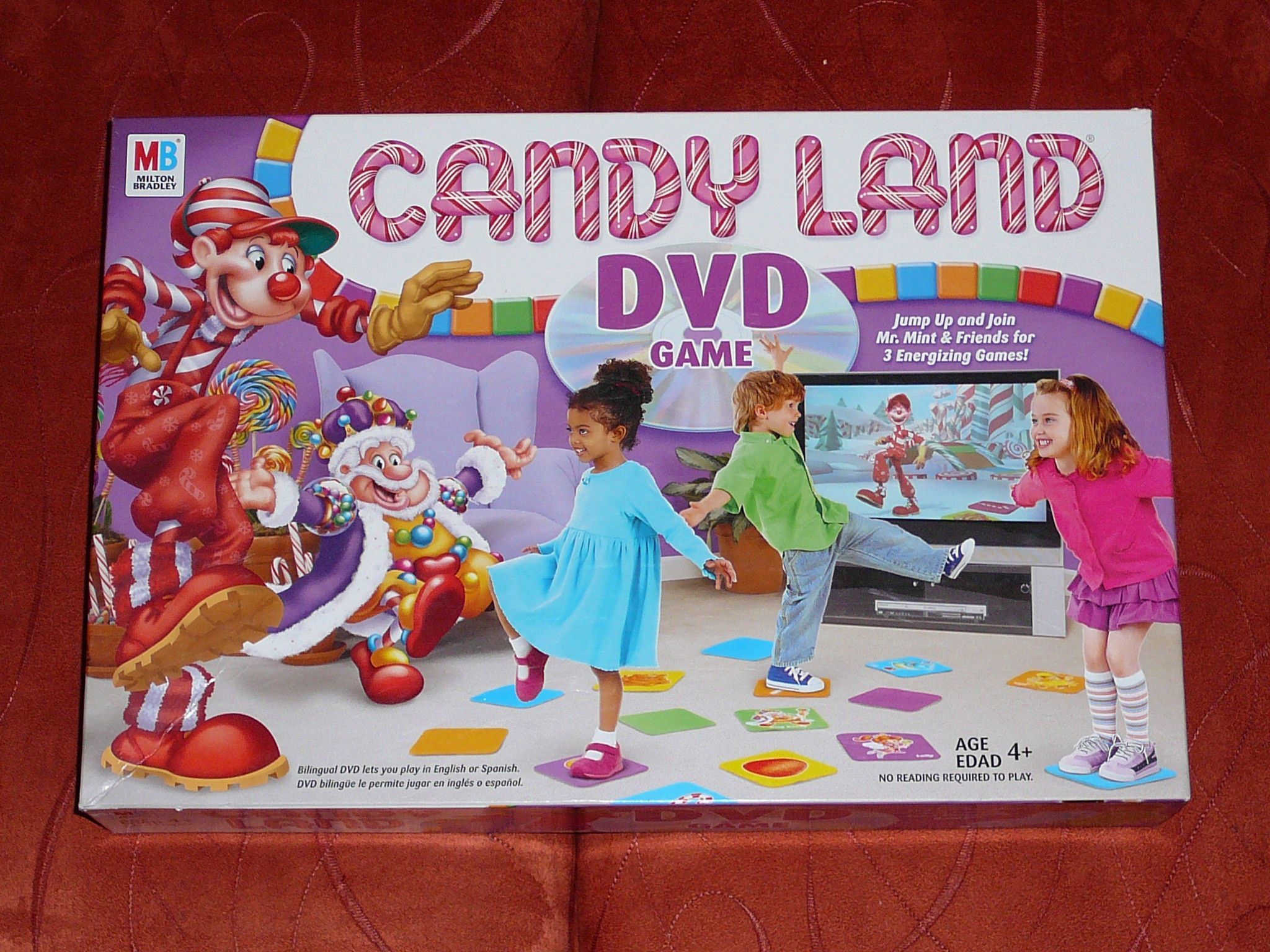 Candy Land DVD Game box art