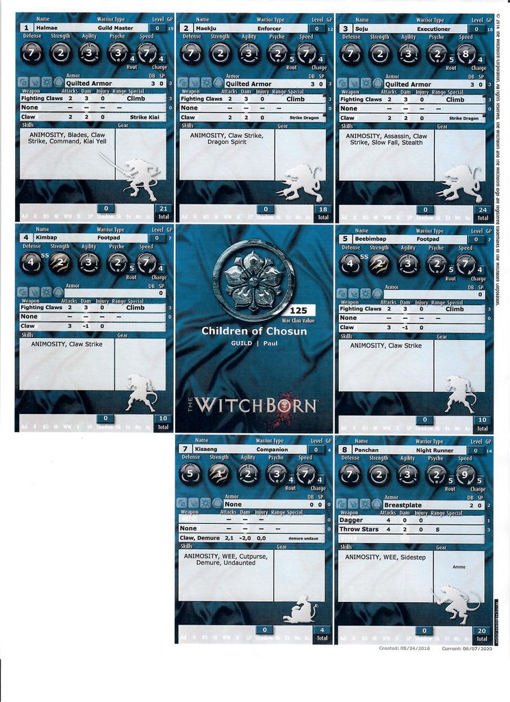 Geeklists For The Witchborn Enter Perdition Boardgamegeek