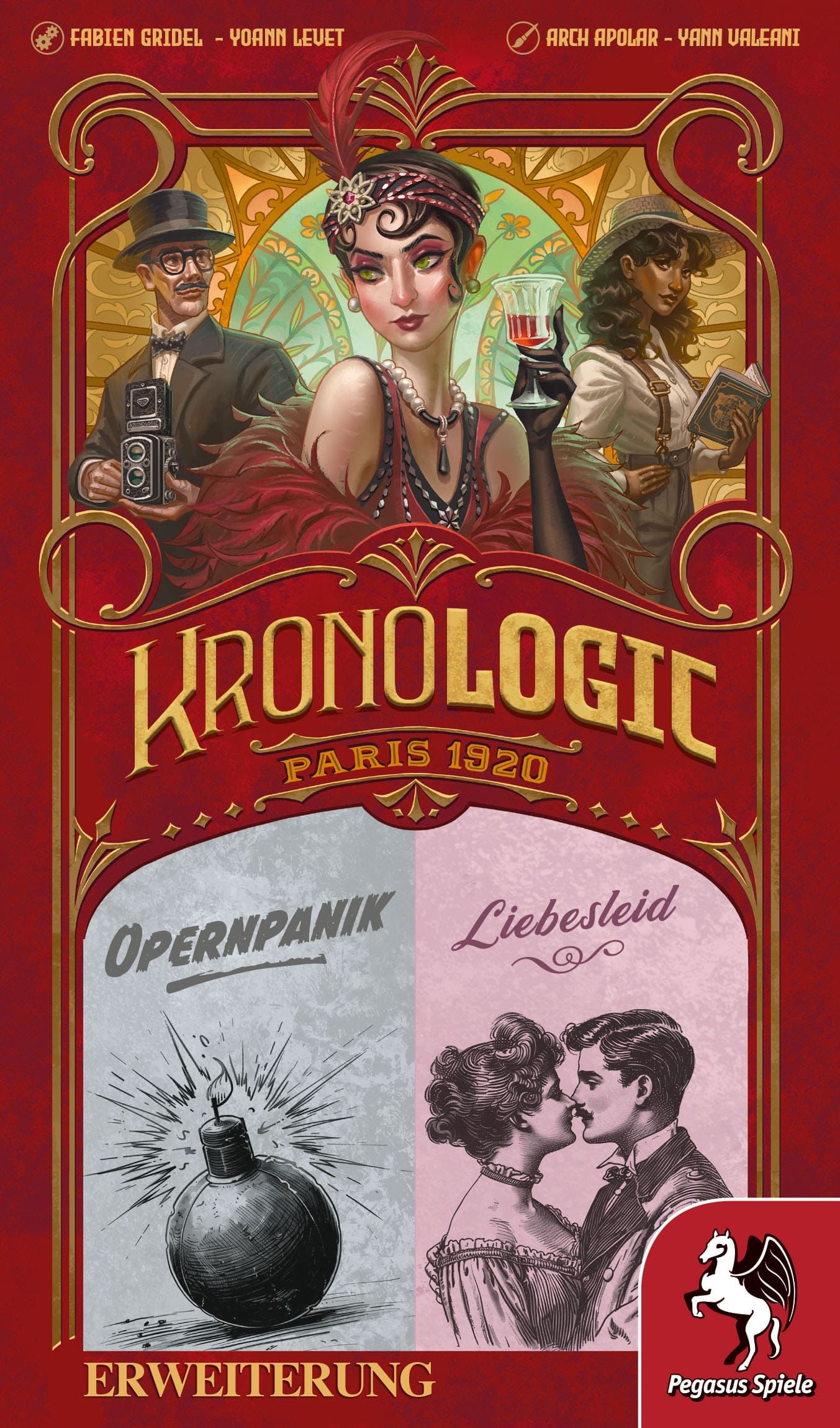 Kronologic: Paris 1920 – Panic at the Opera & The Cursed Lovers