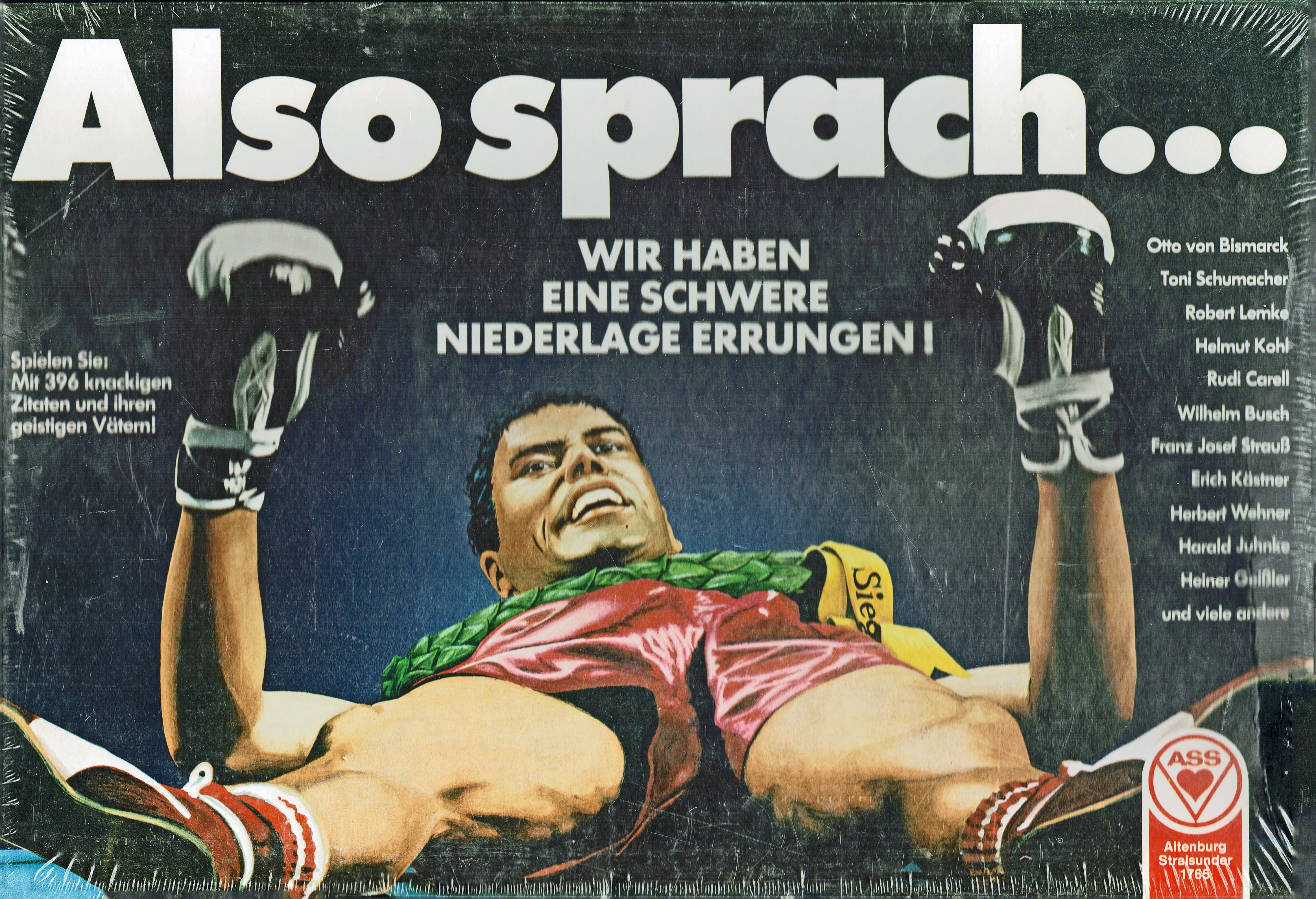 Also sprach...